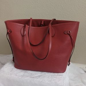 Louis Vuitton Epi leather neverfull